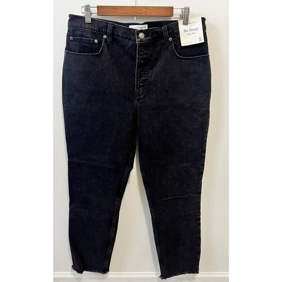 Abercrombie & Fitch the skinny high rise women's size 14R NEW! - Picture 1 of 6